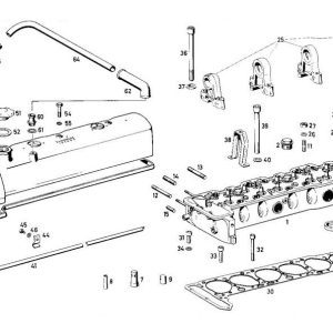 MF018 – Bloque motor - MB 220SE W111