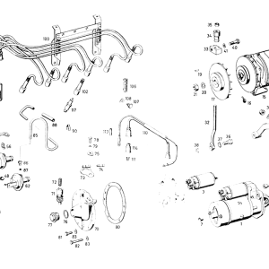 MG011 – Equipo eléctrico del motor- MB 250SE W108