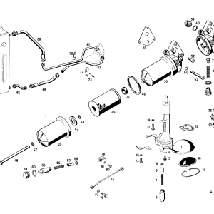 MH011-Lubricación de motor M130 MB 250 W114