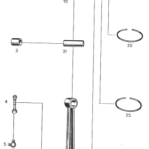 MA003 Pistón y Biela