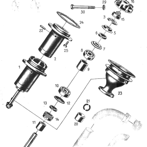 MA011 Bomba de Agua MB 170V W136