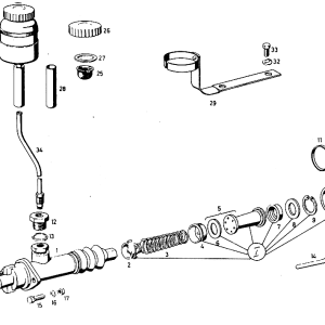 D044 Bomba freno 220S-220SE