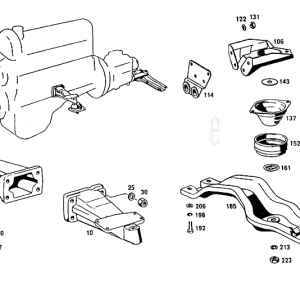 F001 - Motor Soportes MB250SE