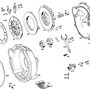 F002 - Motor Embrague MB250SE