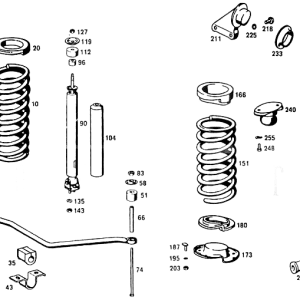 F010 - Muelles y Amortiguadores MB250SE