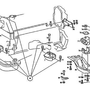 I001 Anclaje Motor W114