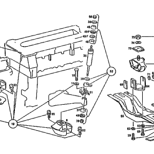 I002 Anclaje Motor W114