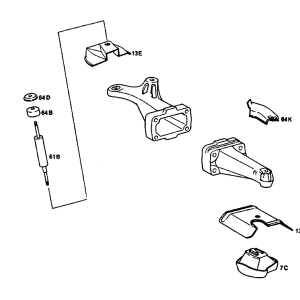 I004 Anclaje Motor W115